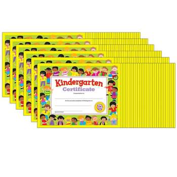 Trend Enterprises 8.5" x 11" Kindergarten Certificate (T-17008-6) 