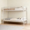 Okak Twin Size Heavy Duty Metal Bunk Bed with Ladders & High Guardrail,Contemporary Bed Frame for Bedroom,Apartments - 4 of 4