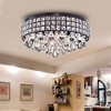 18" x 18" x 7" Cuddy Pendant Black - Warehouse Of Tiffany: Crystal Shades, Metal, ETL Listed - 2 of 2