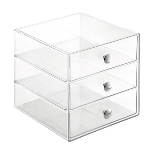 iDESIGN Original Three Drawer Set Clear