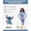 Disney Encanto Isabela Luisa Mirabel Sequin Pullover Fleece Hoodie and Leggings Outfit Set Little Kid to Big Kid - 2 of 4