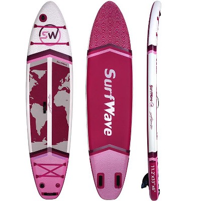VYNXARIA Inflatable Stand Up Paddle Board 11'*34"*6" With Accessories,Rose