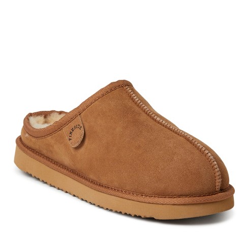 Fireside By Dearfoams Men's Grafton Genuine Shearling Clog Slipper - image 1 of 4