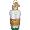 Old World Christmas Mini Glass Blown Ornament for Christmas Tree, Coffee To Go - 3 of 4