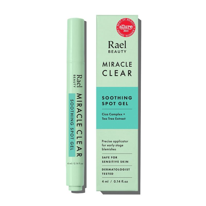Rael Miracle Clear Succinic Acid Soothing Spot Gel - 0.14 fl oz, 3 of 12