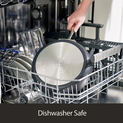 All-Clad HA1 Black Aluminum Nonstick 4-Quart Soup Pot with Lid