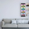 Trademark Fine Art -Philippe Hugonnard 'Viva Mexico 2 The VW Beetle Cars with Colors Street Wall III' Canvas Art - 3 of 3
