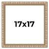 PosterPalooza | 17x17 Modern Bamboo Picture Frame, UV Acrylic, 5 Finishes - 2 of 4