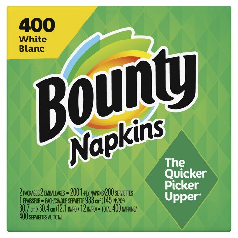 BOUNTY PAPER TOWELS 12 DOUBLE = 24 REGULAR ROLLS BULK White STURDY