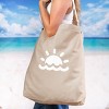 Totalee Gift Sun and Water Tote Cotton Brown - 3 of 3