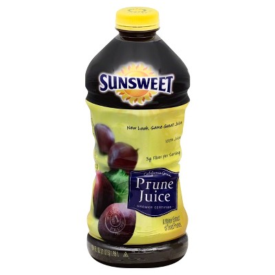 Sunsweet Prune Juice - 64 Fl Oz Bottle 