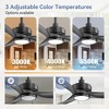 Airsurfer 52 Inch Ceiling Fans With Lights, Outdoor Ceiling Fans For Patios Waterproof , Ceiling Fans For Indoor Exterior Porch Commercial - 4 of 4