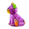 Glitter Lab 4.5 Inch Plush Toy Bear Ornament Hand Painted Playful Tree Ornaments - 3 of 3