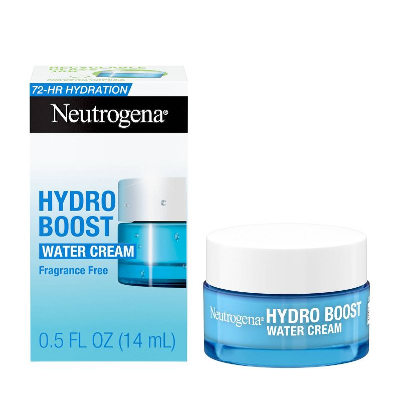 Neutrogena Hydro Boost Water Face Cream with Hyaluronic Acid - Fragrance Free, 1 of 12