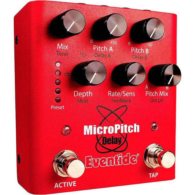 Eventide MicroPitch Delay Effects Pedal Red, 2 of 6