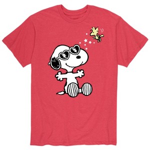 Men's - Peanuts - Best of Snoopy And Woodstocks Short Sleeve Graphic T-Shirt - 1 of 4