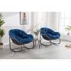 NicBex Rocking Chair Outdoor Rattan Glider Rocker Chair Accent Chair Reading Chair Comfy Chair for Front Porch, Living Room, Patio, Garden - 2 of 4