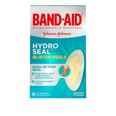 Band-Aid Brand Hydro Seal Adhesive Bandages for Heel Blisters - 6ct - image 1 of 4