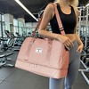 Luupatchy Three-dimensional Diamond Patterned Travel Bag, Dry Wet Separation , for Travel, Fitness Yoga, Weekend Tote Overnight Bag - 3 of 4