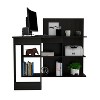 NicBex Modern L-Shaped Desk with Storage,Computer Desk with 5 Open Shelves,Right-Return Gaming Desk for Home Office,Bedroom - 2 of 4
