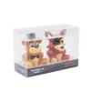 Silver Buffalo Five Nights At Freddy's Freddy and Foxy Ceramic Salt and Pepper Shaker Set - 4 of 4
