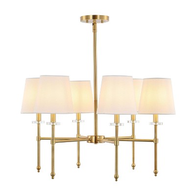 Visual Comfort Cristol Mid Century Modern Antique Brass Chandelier - Small  Large (27 - 34 W)