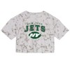 Nfl New York Jets Girls' Short Sleeve Tie-dye Fashion Crop T-shirt : Target