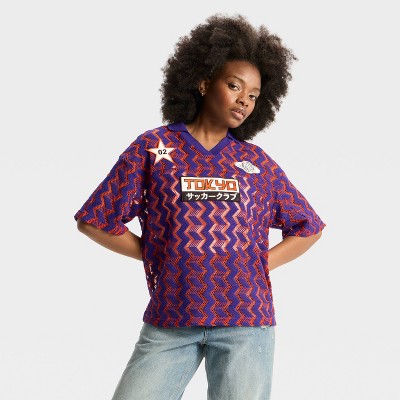 Women's Knit Elbow Sleeve V-Neck Polo Shirt - Wild Fable™