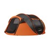 Vynxaria Orange Pop-Up Camping Boat for Tent 5-8 Person Black - 3 of 4
