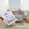 NoJo Star Wars Grogu Cutest in the Galaxy Cream and White Nursery Fitted Crib Sheet - image 3 of 3