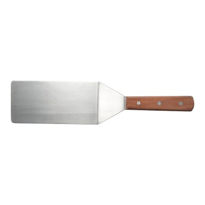 Winco Turner With Offset, Wooden Handle, 8