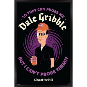 Trends International King of the Hill (2025) - Dale Gribble Probe Framed Wall Poster Prints - 1 of 4