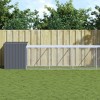 vidaXL Chicken Cage Anthracite Galvanized steel Large Durable - 2 of 4
