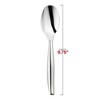 Smarty Had A Party Silver Disposable Plastic Serving Spoons (150 Spoons) - 3 of 4