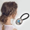 Unique Bargains Fashion Button Hair Tie Hair Elastic for Child 1 Pc - 2 of 4