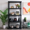 IRIS USA Plastic Garage Shelving Unit Storage Outdoor Indoor - 2 of 4