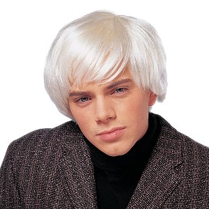 Costume Culture by Franco LLC Artist Men's Costume Wig - Platinum - 1 of 4