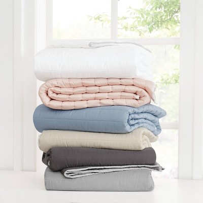 Christian Siriano 2pc Twin/Twin Extra Long Cotton Sateen Quilt Set Blush — фото 6