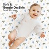 KeaBabies Mini Crib Sheets for Baby Girls, Boys, 2-Pack Soothe Pack and Play Sheets Fitted, Organic Pack N Play Mattress Sheet - 4 of 4