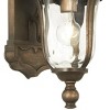 Minka Lavery Rustic Outdoor Wall Light Fixture Bronze Alder Silver 19" Clear Seedy Glass for Post Exterior Barn Porch Yard Patio - 4 of 4