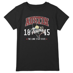 Girl's Lost Gods Austin Texas T-Shirt - 1 of 3
