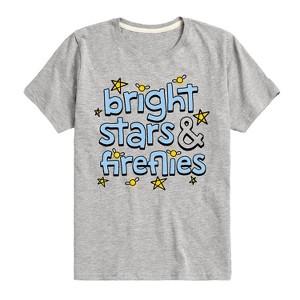 Boys' - Instant Message - Bright Stars And Fireflies Short Sleeve Graphic T-Shirt - 1 of 4