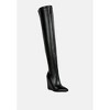 Leggy Lass Wedge Heel Long Boots Women - 2 of 4