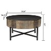 T1216C Coffee Table Rustic Vintage - 4 of 4