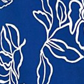 dark sapphire floral