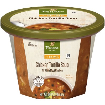 Panera Bread Soups Low Fat Chicken Tortilla Soup 16oz Target