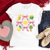The Juniper Shop Coquette Lemonade Chart Youth Short Sleeve Tee - XL - White - 4 of 4