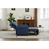 46.46'' Linen 3-in-1 Convertible Pull Out Sleeper Chair with Adjustable Backrest, USB Ports, and Side Pockets - 2 of 4