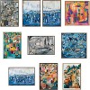 Kate & Laurel All Things Decor 31.5"x41.5" Sylvie Be Bold Framed Canvas Wall Art by Leah Nadeau Black and White Abstract Wall Ar - 4 of 4