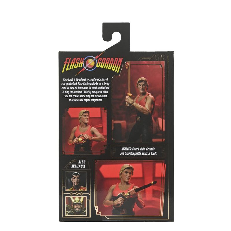 NECA King Features Ultimate Flash Gordon 1980 Final Battle 7&#34; Scale Action Figure, 4 of 7